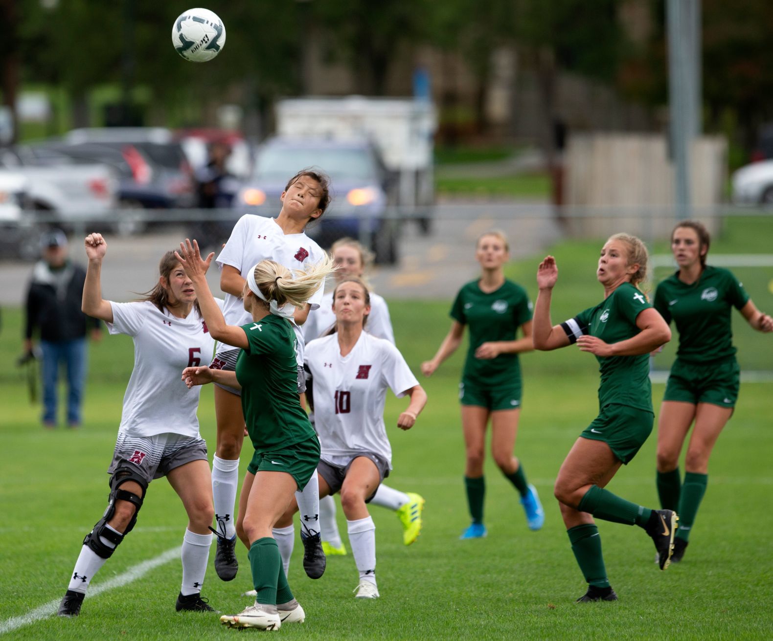 Billings Central girls soccer stomps Hamilton